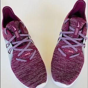 Women’s Nike AirMax running sneaker, Red